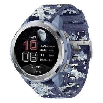 Смарт часовник Honor Watch GS Pro, 36mm, 1.39" (3.53 cm) AMOLED дисплей, GPS, Bluetooth, 5atm, син | JAR Computers Honor Watch GS Pro 36mm 55026088