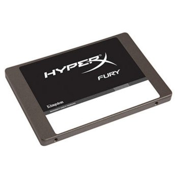 Памет SSD 480GB, HyperX Fury(SHFS37A/480G), SATA III 6Gb/s, 2.5"(6.35 cm), скорост на четене 500MB/s, скорост на запис 500MB/s | JAR Computers HyperX Fury SSD 480 SHFS37A/480G