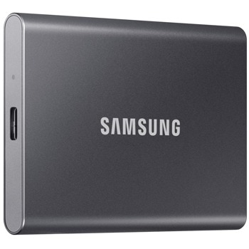 Памет SSD 1TB, Samsung T7, USB 3.2, 2.5"(6.35 cm), скорост на четене 1050 MB/s, скорост на запис 1000 MB/s image