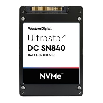 Памет SSD 3.84TB Western Digital Ultrastar DC SN640 (0TS1929), U.2 NVMe, 2.5" (6.35 cm), скорост на четене 3300 MB/s, скорост на запис 2000 MB/s | JAR Computers Western Digital 0TS1929