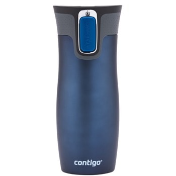 Термочаша Contigo West Loop Monaco, 0.47л., неръждаема стомана, синя | JAR Computers Contigo West Loop Monaco 2095799