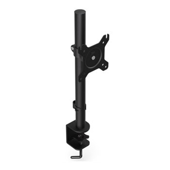Стойка за монитор Endorfy Atlas Single, за плот, за екрани от 13" до 27", VESA до 100x100, до 8кг, черна | JAR Computers Endorfy Atlas Single EY8F001