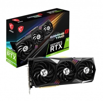Видео карта Nvidia GeForce RTX 3080 Ti, 12GB, MSI GAMING X TRIO, PCI-E 4.0, GDDR6X, 384-bit, DisplayPort, HDMI, LHR | JAR Computers MSI GeForce RTX 3080 Ti GAMING X TRIO