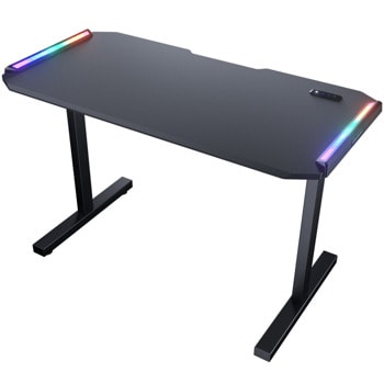 Компютърно бюро Cougar Gaming DEIMUS 120, 127x69x14 cm, RGB подсветка, черно | JAR Computers Cougar Gaming DEIMUS 120 3M1202WB.0002
