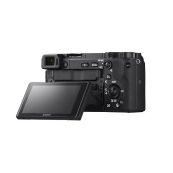 Sony A6400 (черен) + обектив Sony SEL 35mm f/1.8