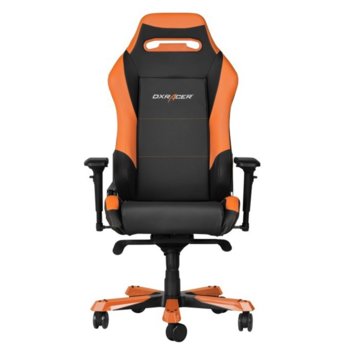 Геймърски стол DXRacer Iron OH/IF11/NO, черен/оранжев | JAR Computers DXRacer Iron OH/IF11/NO