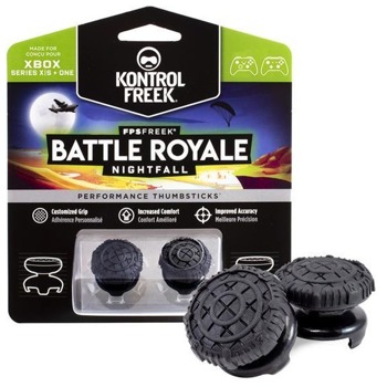 Сменяеми бутончета Thumb Grips KontrolFreek Nightfall (BL-2345-XB1), за Xbox Series X|S / One, черни | JAR Computers KontrolFreek BL-2345-XB1