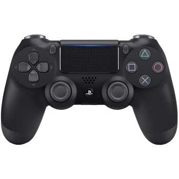 Геймпад PlayStation DualShock 4 V2 - Black, безжичен, за PS4, черен image