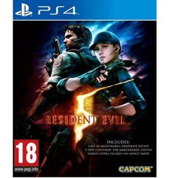 Игра за конзола Resident Evil 5, за PS4 | JAR Computers Resident Evil 5