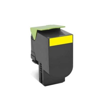 КАСЕТА ЗА LEXMARK CS310/410/510 - Yellow High Yield  - Return program cartridge - P№ 70C2HY0 - Заб.: 3000k. | JAR Computers Тонер касета за LEXMARK CS310/CS410/C