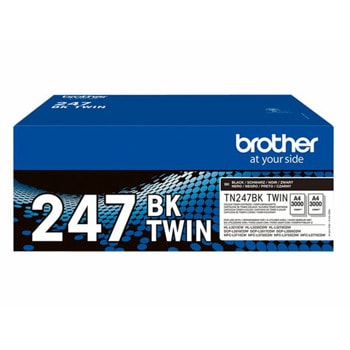Тонер Brother 247 Twin Black 3000c TN247BKTWIN