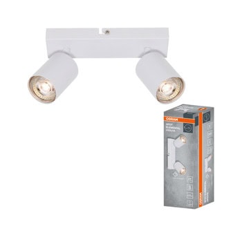 ledvance led spot elemental 2xgu10 white