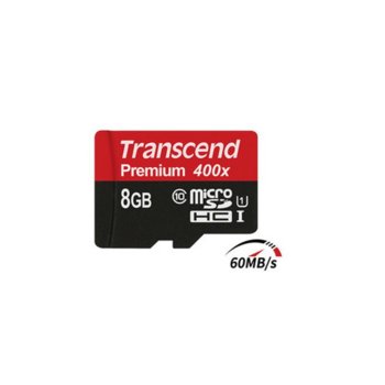 Transcend 8GB micro SDHC UHS-I Premium Class 10
