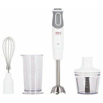 Пасатор Tefal HB643138, 20 скорости + турбо, 0.5 л. купа, 800W, бял | JAR Computers Tefal HB656838