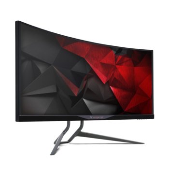 Монитор Acer Predator X34A (UM.CX0EE.A01), 34" (86.36 cm), IPS панел, UW-QHD (3440 x 1440), 4ms, 100 000 000:1, 300 cd/m², Display Port, HDMI, USB | JAR Computers Acer Predator X34A UM.CX0EE.A01