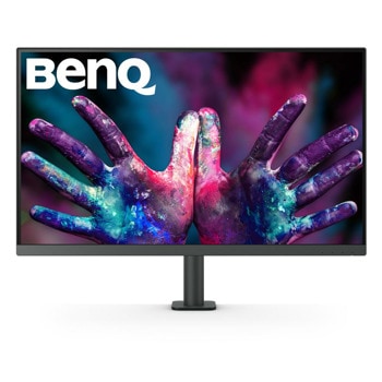 Монитор BenQ PD3205UA (9H.LKGLA.TPE), 31.5" (80.01cm) IPS панел, 4K/UHD, 5ms, 250cd/m2, DisplayPort, HDMI | JAR Computers монитор benq pd3205ua 9h.lkgla.tpe