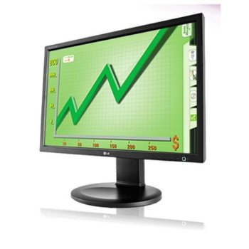 Монитор 22" (55.88 cm) LG E2210PM-BN, LED, 5ms, 5 000 000:1, 250cd/m2, DVI, колонки, черен, 3г. | JAR Computers 22 LG E2210PM-BN