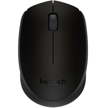 Мишка Logitech M171, безжична, оптична (1000 dpi), USB, черна | JAR Computers Logitech Wireless M171 Black
