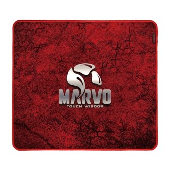 Подложка за мишка Marvo Pro Gaming Mousepad G39 - Size-L, гейминг, червена, 450 x 400 x 3 mm | JAR Computers Marvo Gaming Mousepad G39 - Size L