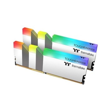 Памет 16GB (2x 8GB) DDR4 3600MT/s, Thermaltake TOUGHRAM RGB White, R022D408GX2-3600C18A, 1.35 V | JAR Computers 2x8GB DDR4 3600MHz Thermaltake TOUGHRAM RGB White