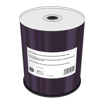 Оптичен носител DVD+R, 4.7GB, Media Range MR414, 16x, 100 бр | JAR Computers MediaRange DVD+R 4.7GB 16x