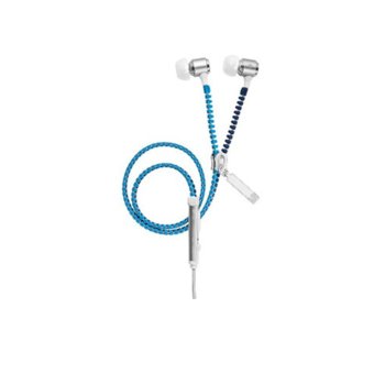 TRUST Urban Revolt Zipper In-ear Headset - blue