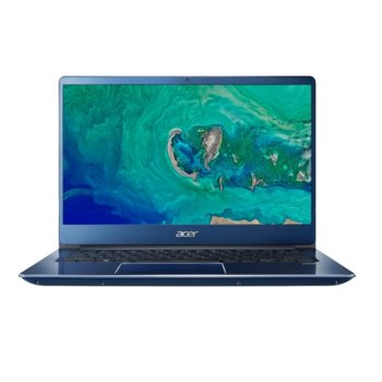 Лаптоп Acer Swift 3 SF314-56G (NX.HBBEX.001)(син), четириядрен Whiskey Lake Intel Core i5-8265U 1.6/3.9 GHz, 14" (35.56 cm) Full HD IPS Display & GF MX250 2GB, (HDMI), 8GB DDR4, 1TB HDD, 1x USB Type-C, Linux | JAR Computers Acer Swift 3 SF314-56G