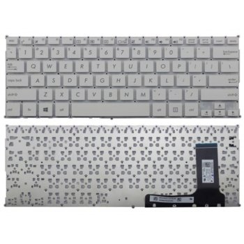 Клавиатура за лаптоп ASUS U56E Черна Без Рамка (Голям Ентър) с Кирилица БДС | JAR Computers Клавиатура за лаптоп ASUS U56E