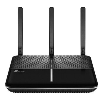 Рутер TP-Link Archer VR600, 3G/4G, 1600Mbps, 2.4GHz (300Mbps), 5GHz (1300Mbps), Wireless AC, 3x LAN 10/100/1000Mbps, 1x WAN 10/100/1000Mbps, 1x RJ11, 1x USB 2.0, 3 външни антени | JAR Computers TP-Link Archer VR600