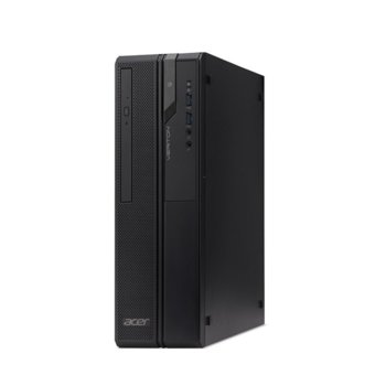 Настолен компютър Acer Veriton EX2620G (DT.VRWEX.002_SV.WPCAP.B10), четириядрен Gemini Lake Intel Pentium Silver J5005 1.5/2.8 GHz, 4GB DDR4, 1TB HDD, 2x USB 3.1, клавиатура и мишка, Linux | JAR Computers Acer Veriton EX2620G DT.VRWEX.002_SV.WPCAP.B10
