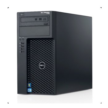 Настолен компютър Dell Precision T1700 MT (CA175PT1700MUFWS), четириядрен Intel Core i7-4790 (3.60GHz, 8MB), 8GB RAM, 1ТB 7200rpm HDD, 1 GB AMD FirePro V3900, Internal Speaker, Intel vPro, Mouse & Keyboard, Windows 7 Pro, 3г. | JAR Computers Dell Precision T1700 MT, Intel Core i7-4790