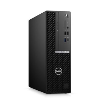 Настолен компютър Dell Optiplex 5080 SFF (N009O5080SFF), шестядрен Comet Lake Intel Core i5-10500 3.1/4.5 GHz,8GB DDR4, 256GB SSD, 1x USB 3.2 Gen 2, клавиатура и мишка, Windows 10 Pro | JAR Computers Dell Optiplex 5080 SFF N009O5080SFF