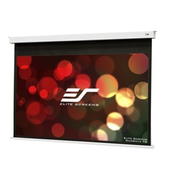 Екран Elite Screens EB110HW2-E12, за стена, MaxWHite FG (Fiber Glass), 2435 x 1370 мм, 110" (279.4 cm), 16:9 | JAR Computers Elite Screens EB110HW2-E12
