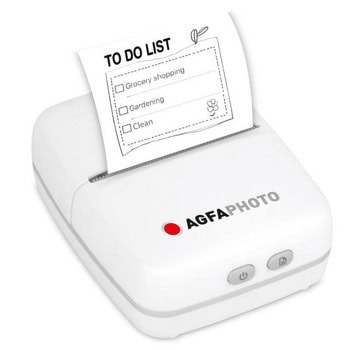 AgfaPhoto Realipix Pocket Printer Papergo White