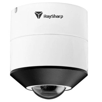 IP камера RaySharp RS-CH451H3FED-11PW-A, куполна Fisheye, 5 Mpix(2160xx2160@25FPS), 1.1mm обектив, H.265/H.264, IR осветеност (до 5 метра), PoE, вграден микрофон | JAR Computers RaySharp RS-CH451H3FED-11PW-A