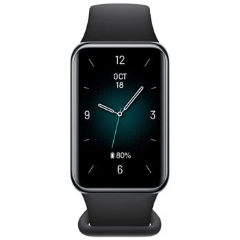 Смарт гривна Honor Band 9, 1.57" (3.58cm) AMOLED дисплей, Bluetooth, мониторинг на съня, измерване на сърдечна честота, измерване на SpO2, 5АТМ, до 10 дни време на работа, черна | JAR Computers Honor Band 9 Black