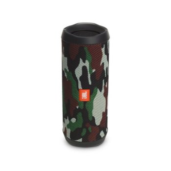 Тонколона JBL Flip 4, 2.0, 16 RMS, безжична, 3.5mm jack/Bluetooth, камуфлаж, микрофон, IPX7, до 12 часа работа | JAR Computers JBL FLIP4 camouflage JBLFLIP4SQUAD