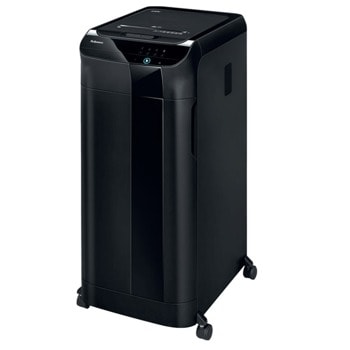 Шредер Fellowes 550C, до 14 листа А4, раздробява карти/CD / DVD дискове/хартия/телчета/кламери, SmartLock, Silentshred, AutoMaxTM, кошче за отпадъци с обем 83 литра | JAR Computers Fellowes 550C 4963101