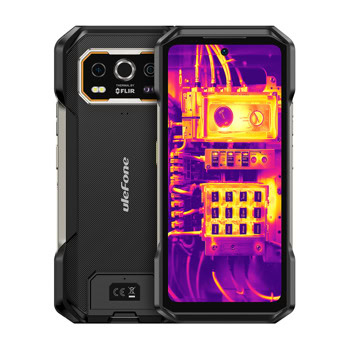 Смартфон Ulefone Armor 27T Pro 5G (черен), поддържа 2 SIM карти, 6.78" (17.22cm) Full HD+ IPS 120 Hz дисплей, осемядрен MediaTek Dimensity 6300 2.4 GHz, 12GB LPDDR4X, 256GB Flash памет (+microSD слот), 50 + 64 & 32 Mpix камери, Android | JAR Computers Ulefone Armor 27T Pro 5G 256GB/12GB Black