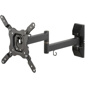 Стойка за монитор/TV Vivanco 37979, за екрани дo 43", Vesa OT 75x75 до 200x200, до 25кг, до 15° наклон и 90° завъртане | JAR Computers Vivanco 37979 Black