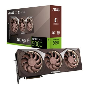 Asus GF RTX 5080 Noctua OC Edition 90YV0M32-M0NA00 | JAR Computers Asus GF RTX 5080 Noctua OC Edition 90YV0M32-M0NA00