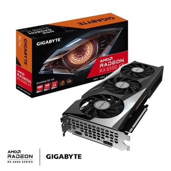 Видео карта AMD Radeon RX 6500 XT, 4GB, Gigabyte GAMING OC, PCI-E 4.0, GDDR6, 64-bit, DP, HDMI | JAR Computers Видео карта GIGABYTE RX 6500 XT GAMING OC 4GB