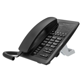 VoIP телефон Fanvil H3, 2 SIP акаунта, 2x 10/100 Mbps LAN порта, PoE, черен image