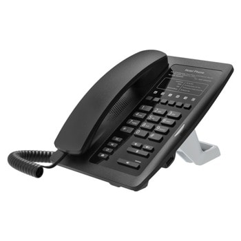 VoIP телефон Fanvil H3, 2 SIP акаунта, 2x 10/100 Mbps LAN порта, PoE, черен | JAR Computers Fanvil H3 - черен 1020011