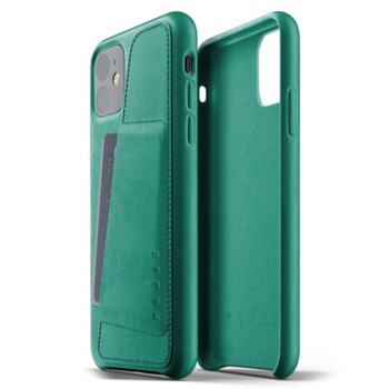 Mujjo Wallet iPhone 11 green MUJJO-CL-006-GR