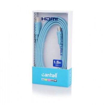 Кабел HDMI M / HDMI M Flat 1.8 M Candell - 18170