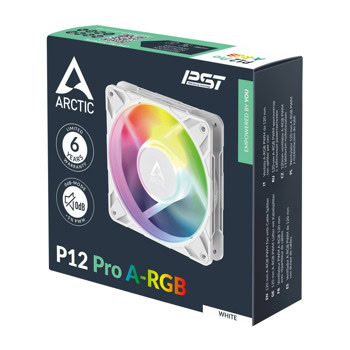 Вентилатор ARCTIC P12 Pro A-RGB бял