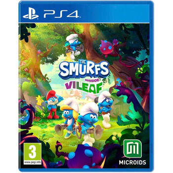Игра за конзола The Smurfs: Mission Vileaf, за PS4 | JAR Computers The Smurfs: Mission Vileaf PS4
