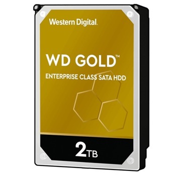 Твърд диск 2TB WD Gold Enterprise, SATA 6Gb/s, 7200 rpm, 128MB, 3.5"(8.89 cm) | JAR Computers 2TB WD Gold WD2005FBYZ