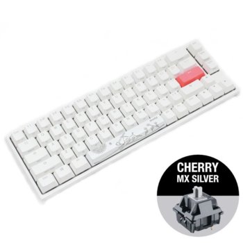 Ducky One 2 SF White RGB Cherry MX Silver